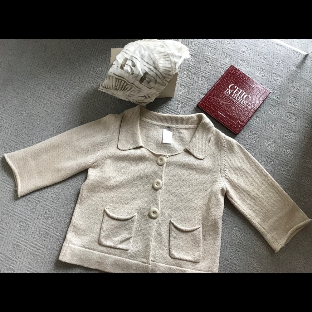 CHLOÉ  COTTON SWEATER